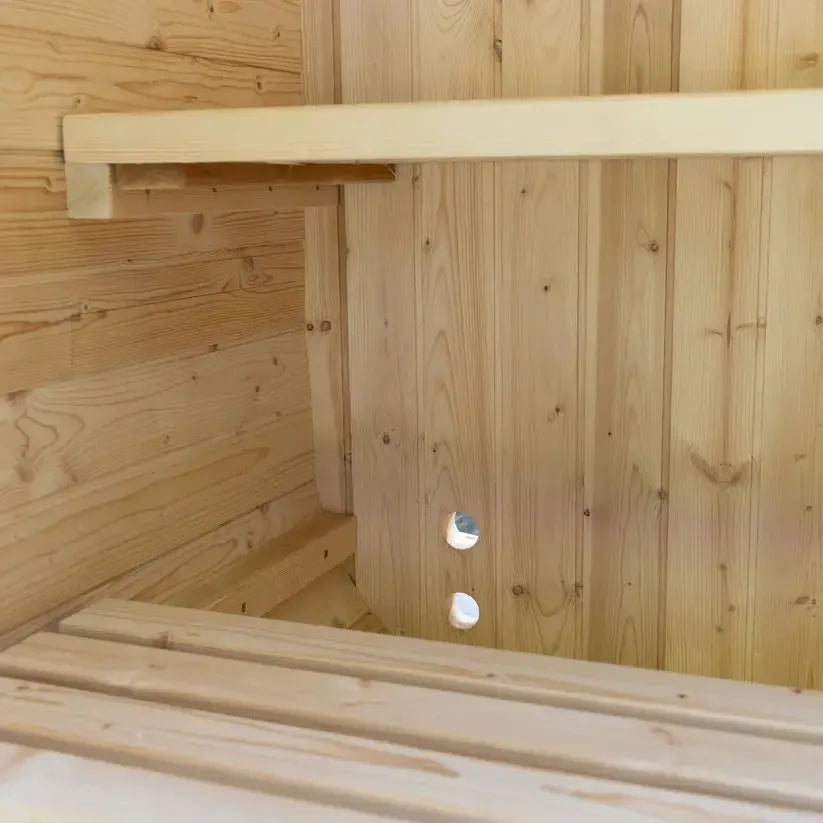 Auris One Outdoor Cedar Sauna 1-Person