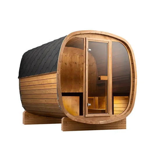 Auris Two Outdoor Cedar Sauna 2-Person