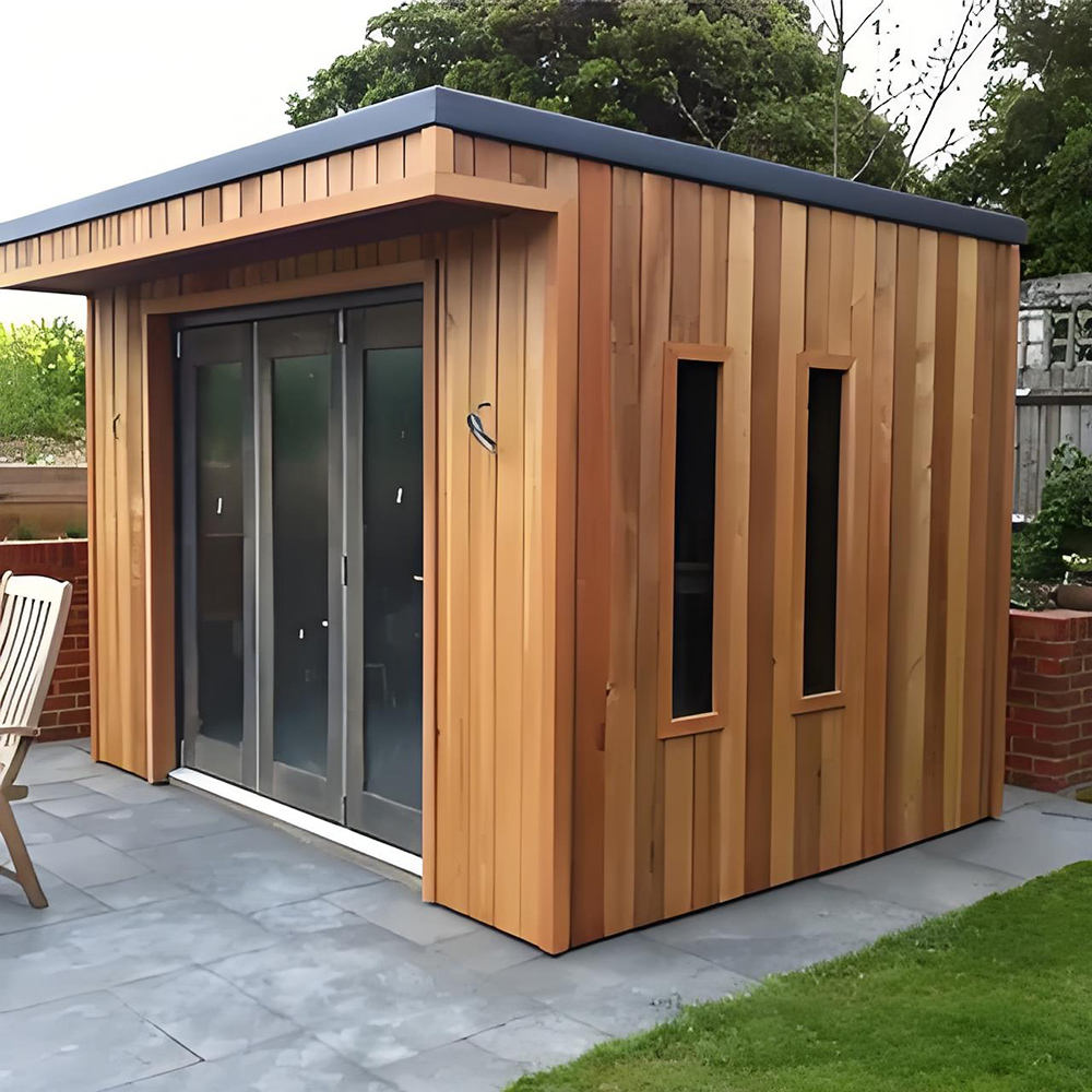 Outdoor Wooden Infrared Sauna – Electric & Wood-Fired Options