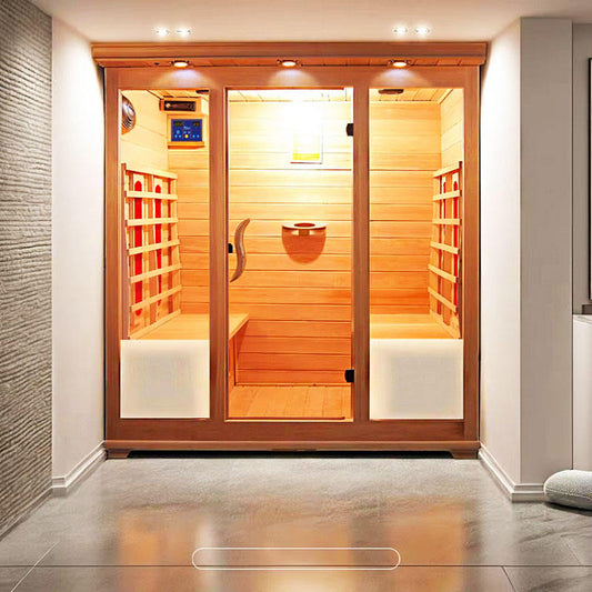 Infrared Sauna – Indoor with Color Light & Touch Screen