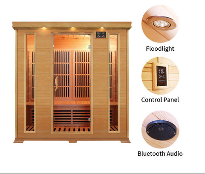 Infrared Sauna – Indoor with Color Light & Touch Screen
