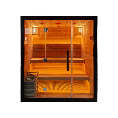 Infrared Sauna – Indoor with Color Light & Touch Screen