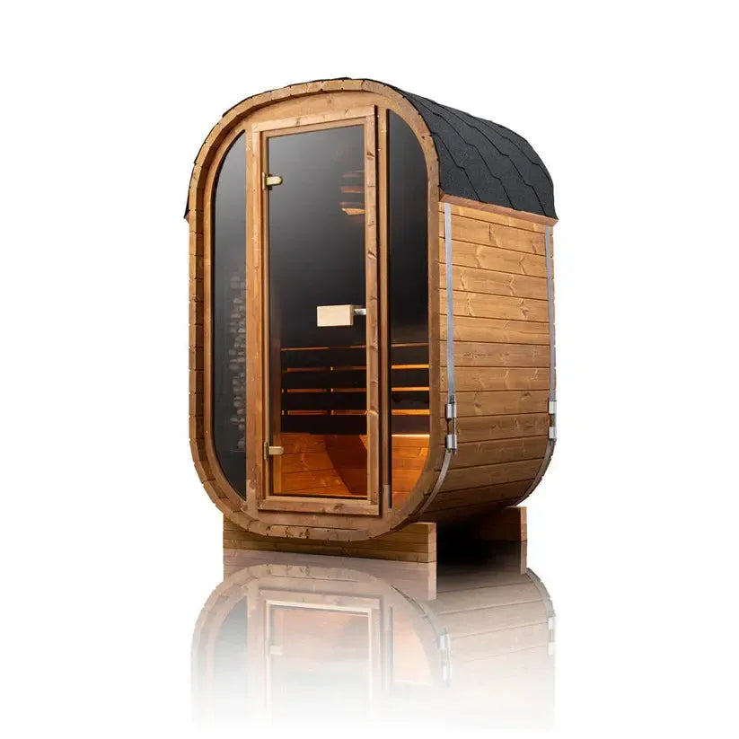 Auris One Outdoor Cedar Sauna 1-Person